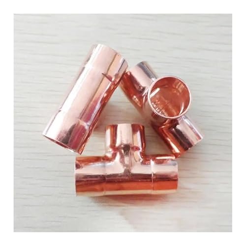 28mm Inner Dia x1.2mm Thickness Copper Equal Tee Socket Weld End Feed Coupler Plumbing Fitting Water Gas Oil 28mm Inner Dia x1.2mm Thickness Copper Equal Tee Socket Weld End Feed Coupler Plumbing Fitting Water Gas Oil von LAVWZDQOWD