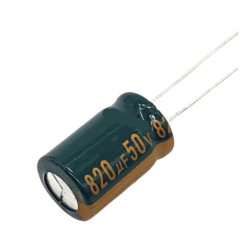 2pcs/lot T30 high frequency low impedance 50V 820UF aluminum electrolytic capacitor size 13 * 20 820UF 20% von LAVWZDQOWD