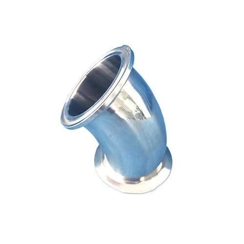 3" Tri Clamp x 76mm Pipe OD SUS 304 Stainless Steel 45 Degree Elbow Fitting Home Brew Beer Wine 3" Tri Clamp x 76mm Pipe OD SUS 304 Stainless Steel 45 Degree Elbow Fitting Home Brew Beer Wine von LAVWZDQOWD