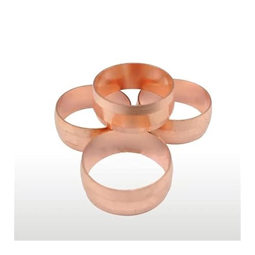5 PCS Fit 28mm Tube OD CopperFerrule Ring For Compression Union 5 PCS Fitting Water Gas Oil 5 PCS Fit 28mm Tube OD CopperFerrule Ring For Compression Union 5 PCS Fitting Water Gas Oil von LAVWZDQOWD