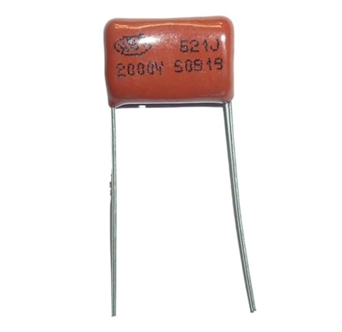 50pcs CBB capacitor 621 2000V 621J 2KV 620pF 0.62nF P15 CBB81 Metallized Polypropylene Film Capacitor von LAVWZDQOWD