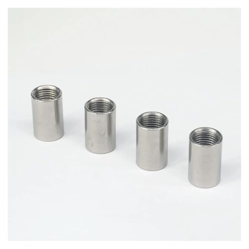 5pc 3/8" BSP Female Thread 304 Stainless Steel Pipe Fitting Full Socket Round Connector for water oil air von LAVWZDQOWD