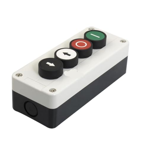 600V 10A NC Red NO Black White Green Sign Momentary Pushbutton Switch Station 600V 10A NC Red NO Black White Green Sign Momentary Pushbutton Switch Station von LAVWZDQOWD