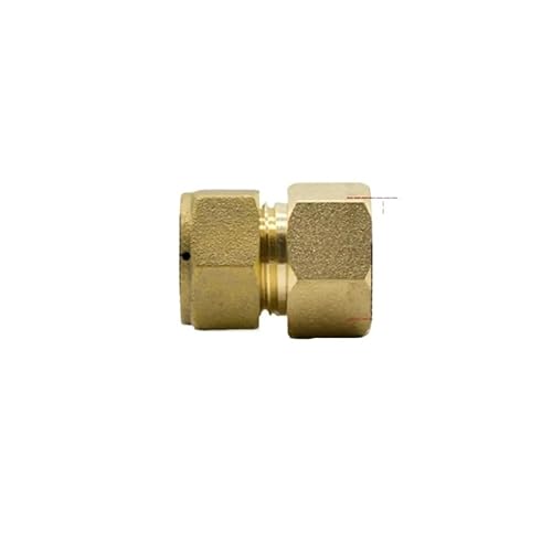 Fit Tube OD 15mm x 1/2" Female Brass Compression Fitting Union Connector Water Gas Fuel Fit Tube OD 15mm x 1/2" Female Brass Compression Fitting Union Connector Water Gas Fuel von LAVWZDQOWD