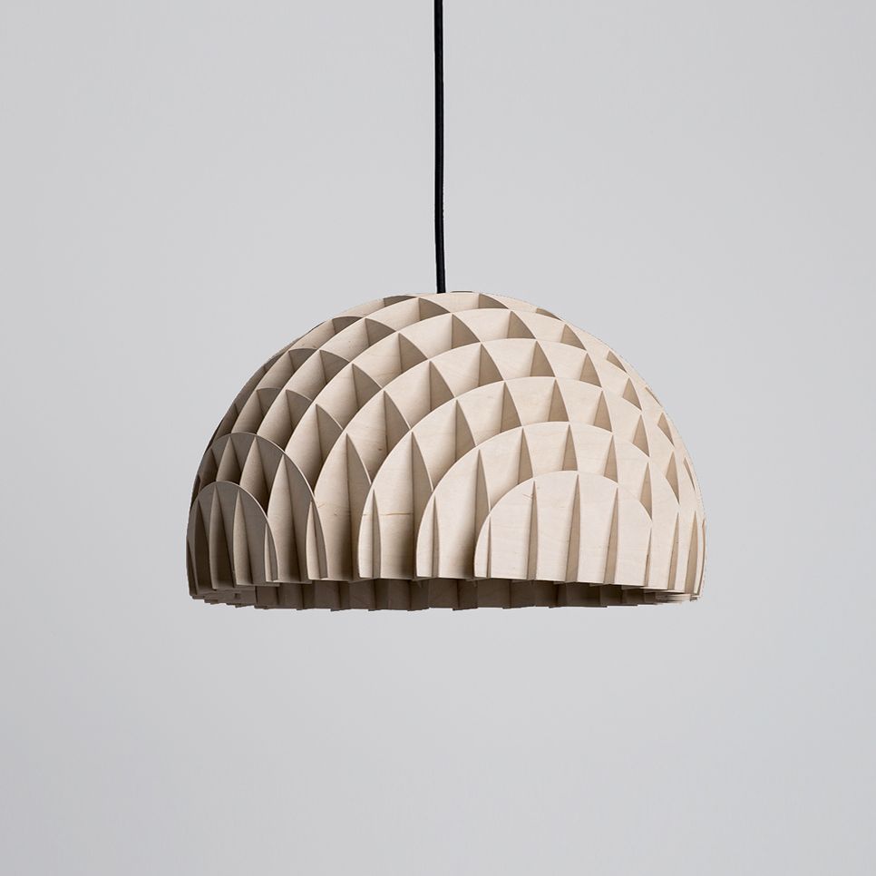 Lawa - Arc Pendant - ausgefallene Esstischleuchte aus Holz in 2 Farben Lawa - Arc Pendant - ausgefallene Esstischleuchte aus Holz in 2 Farben von LAWA DESIGN