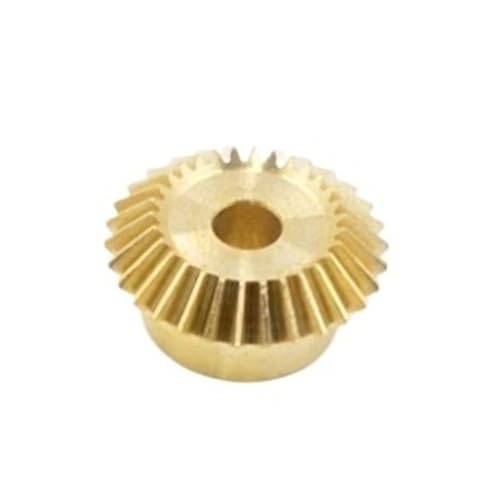 LAXALO 0,5 M 0,8 M 1 M 1,5 M Messing-Kegelrad, 1:1 90 Grad Eingriffswinkel Zahnräder 20 25 30 Zähne 1 Stück(15MM*1.5M*20) von LAXALO