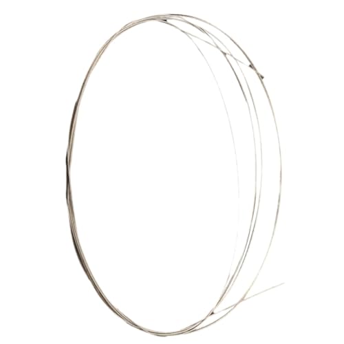 LAXALO 1 Stück silberner Diamantsägedraht, 1 Meter Länge, superfeiner Diamantsägedraht for Keramik-Handschneidwerkzeuge(0.37mm) von LAXALO