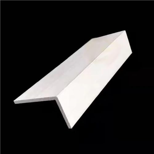 LAXALO 30 x 50 x 3 mm, leicht zu reinigendes L-förmiges Blech, Kantendreiecksprofil aus Aluminiumlegierung 6063 for Robotikprojekte, 1 Stück(24cm) von LAXALO