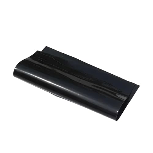 LAXALO Schwarz-rote, durchsichtige Silikonkautschukplatte, 500 mm x 500 mm, Fenster-Silikonmembran, leicht, 1 Stück(Black,500x500x0.5mm) von LAXALO