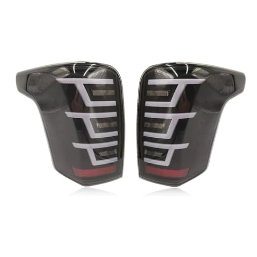 LAXTO Auto Rücklicht für Mitsubishi Triton L200 2015-2018,LED Bremslicht Rückfahrlicht Positionslicht Turn Rücklichter Lauflicht Zubehör von LAXTO