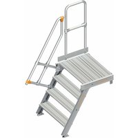 112 Treppe mit Plattform 60° 800mm 4 Stufen - Layher von LAYHER