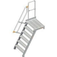 Layher - 112 Treppe mit Plattform 60° 800mm 6 Stufen von LAYHER