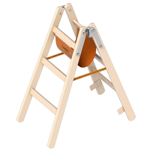 Holz Stehleiter 2x3 SPR. SH0,3m Layher 1038.203 von Layher