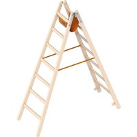 Layher 1038 Holzstehleiter 2x7 Sprossen Layher 1038 Holzstehleiter 2x7 Sprossen von LAYHER