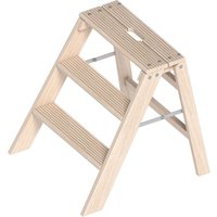 Layher 1055 klappbarer Holzstufentritt 3 Stufen Layher 1055 klappbarer Holzstufentritt 3 Stufen von LAYHER
