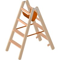 Layher Le Holz - Stufen - Stehleiter 2X4 von LAYHER