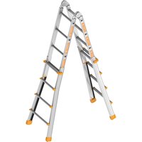 Layher Le Topic - Teleskopleiter 4X4 Sprossen von LAYHER