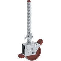 Layher Lenkrolle 1000 mit elektr. leitfähigem Polyurethan-Laufbelag von LAYHER