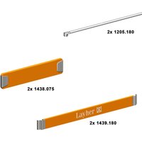 Layher Nachrüstset P2 für Gerüst Zifa 1406.210 auf 1406.310 Layher Nachrüstset P2 für Gerüst Zifa 1406.210 auf 1406.310 von LAYHER