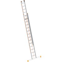 Layher Topic 1037 Seilzugleiter mit Quertraverse 2x14 Sprossen Layher Topic 1037 Seilzugleiter mit Quertraverse 2x14 Sprossen von LAYHER