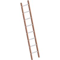 Layher - Verbundanlegeleiter 8 Sprossen, Holz-Aluminium-Anlegeleiter, Länge 2.40 m von LAYHER