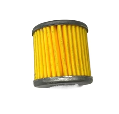 1 Stück Ölfilter for Ölbrenner, Aluminiumbecher, 1/4 Zoll, 3/8 Zoll, kleiner Dieselkraftstofffilter for Kessel, Ölsiebfilter, 25 l/h(4pcs Yellow) von LAYMXNDIO