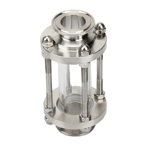 1 Stücke 2 "51mm Tri Clamp Clover Flow Schauglas Dioptrien for Hausgebräu 304 Edelstahl Fitting Ferrule OD 64mm 1 Stücke 2 "51mm Tri Clamp Clover Flow Schauglas Dioptrien for Hausgebräu 304 Edelstahl Fitting Ferrule OD 64mm von LAYMXNDIO