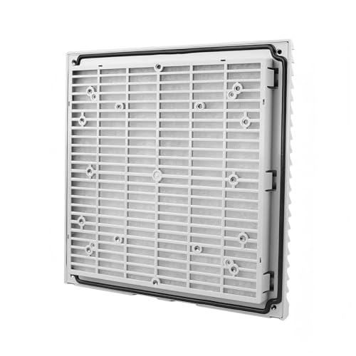 255 * 255mm Elektronische Gehäuse, FK9805 Control Panel Belüftung Filter for 17250 Axial Fan 22060 Lüfter von LAYMXNDIO