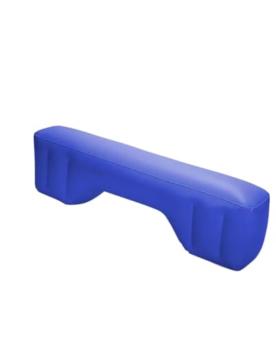 Auto Luftmatratze Auto Matratze Lücken Pad Für Rücksitz Air Couch Schlafen Rest Aufblasbare Bett Reisen Auto Bett Lücke Stecker Auto Innen Zubehör(Blue) von LAYYSD