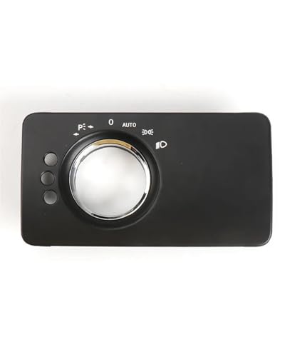 Für Benz Für W164 ML GL 300 350 450 500 2005-2011 Autoinnenausstattung Frontscheinwerferschalter Knopfverkleidung Abdeckung Scheinwerferschalter Tastenmodu(Model B Black) von LAYYSD