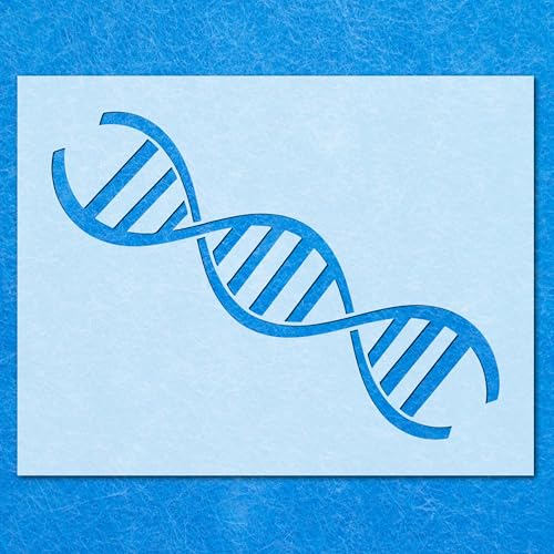 DNA-Schablone, Mylar-Airbrush-Malerei, Wandkunst, Handwerk DNA-Schablone, Mylar-Airbrush-Malerei, Wandkunst, Handwerk von LAZER NINJA