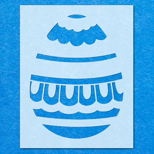 Osterei-Schablonen, Mylar-Airbrush-Malerei, Wandkunst, Basteln, 17 Stück Osterei-Schablonen, Mylar-Airbrush-Malerei, Wandkunst, Basteln, 17 Stück von LAZER NINJA