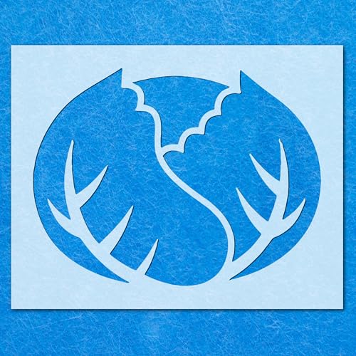 Salat-Schablone, Mylar-Airbrush-Malerei, Wandkunst, Handwerk Salat-Schablone, Mylar-Airbrush-Malerei, Wandkunst, Handwerk von LAZER NINJA