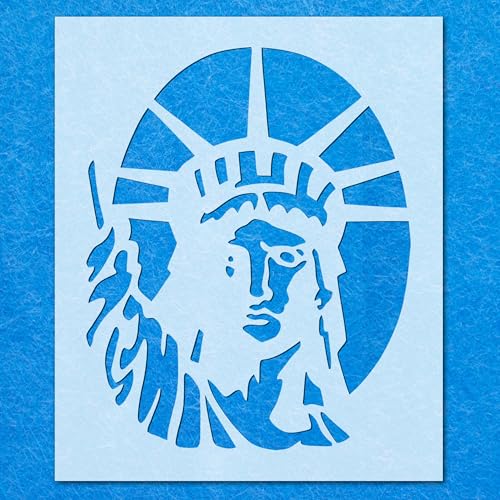 Schablone Freiheitsstatue, Mylar, Airbrush, Malerei, Wandkunst, Handwerk Schablone Freiheitsstatue, Mylar, Airbrush, Malerei, Wandkunst, Handwerk von LAZER NINJA