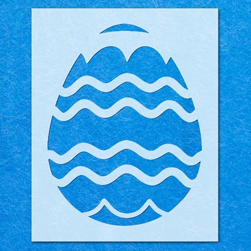 Schablone Osterei 03, Mylar, Airbrush, Malerei, Wandkunst, Handwerk Schablone Osterei 03, Mylar, Airbrush, Malerei, Wandkunst, Handwerk von LAZER NINJA