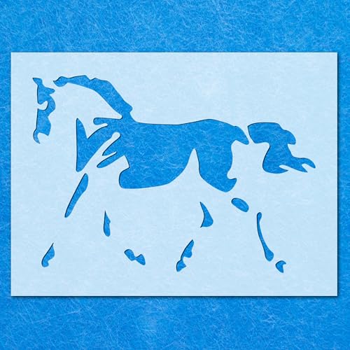 Schablone Pferd Mylar Airbrush Malerei Wandkunst Handwerk von LAZER NINJA