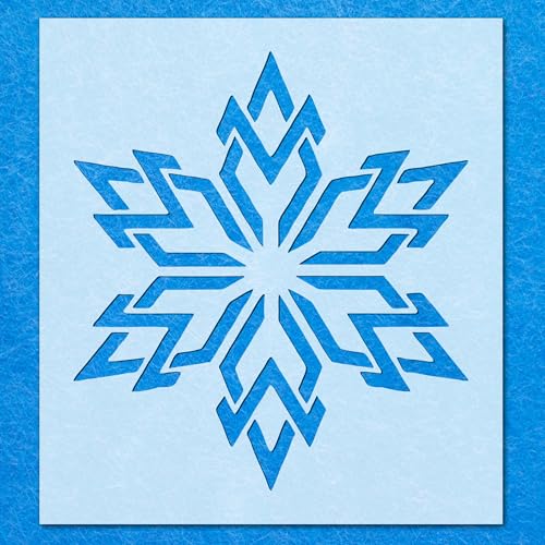 Schablone Schneeflocke 06, Mylar, Airbrush, Malerei, Wandkunst, Handwerk Schablone Schneeflocke 06, Mylar, Airbrush, Malerei, Wandkunst, Handwerk von LAZER NINJA