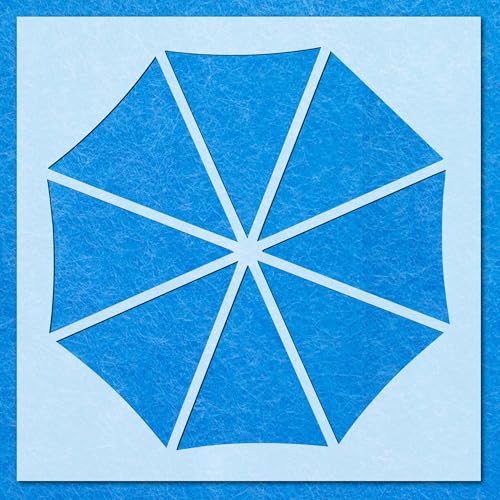 Schablone "Umbrella 04", Mylar-Airbrush-Malerei, Wandkunst, Handwerk Schablone "Umbrella 04", Mylar-Airbrush-Malerei, Wandkunst, Handwerk von LAZER NINJA