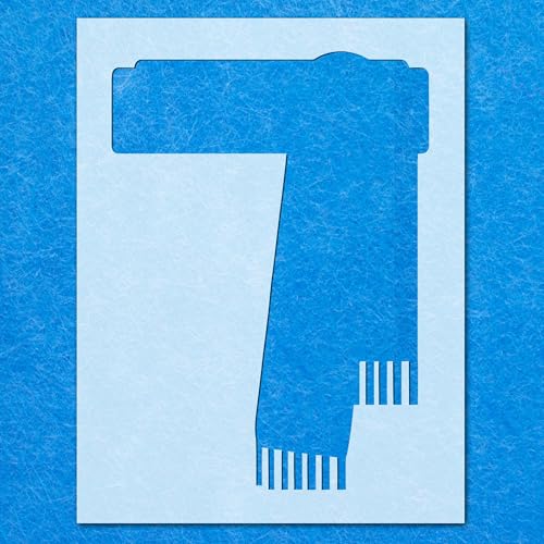 Schablone für Schal, Mylar, Airbrush, Malerei, Wandkunst von LAZER NINJA