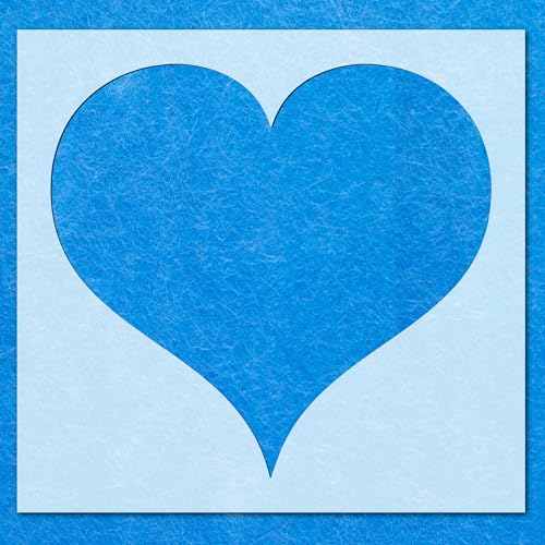 Schablone mit Spielkartenanzug, Herz, Mylar, Airbrush, Malerei, Wandkunst, Handwerk Schablone mit Spielkartenanzug, Herz, Mylar, Airbrush, Malerei, Wandkunst, Handwerk von LAZER NINJA