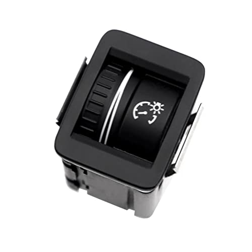 LAZIRO Auto Instrument Helligkeitseinstellschalter Fit für Tiguan, Passat, CC, Sharan. 3C0 941 334 A 3C0941334A 5ND941334 von LAZIRO