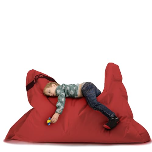 LAZY BAG Riesen-Sitzsack XL 160x125 cm mit 300 Liter | Sitzkissen 2-in-1 für Kinder & Erwachsene | Bequeme Indoor & Outdoor mit 3 Mio. EPS-Perlen für perfekte Ergonomie | Deutscher Marken Hersteller von LAZY BAG