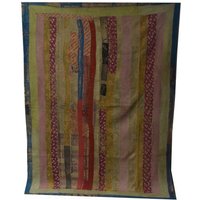 Vintage Kantha Quilt, Decken, Handgemacht, Recycelte Decke, Handgemachter Quilts von LArtisanale