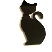 Niedliche Katze Kühlschrankmagnet in Schwarz...laser Cut Neuheit von LAtelierLaserProduct