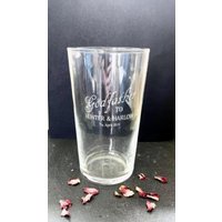 Personalisierte Pate Half Pint Glas Taufe Geschenk Personalisierte Pate Half Pint Glas Taufe Geschenk von LAtelierLaserProduct