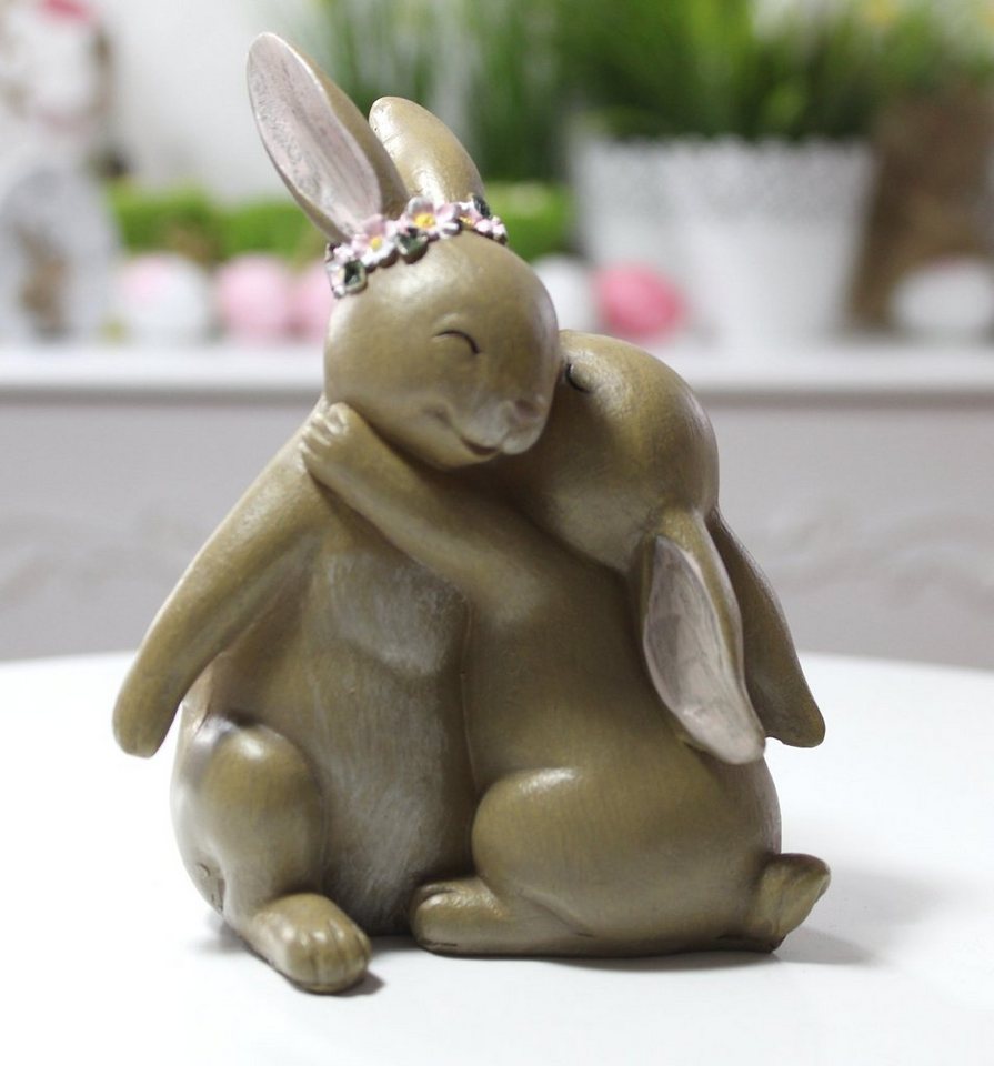LB H&F Lilienburg Dekofigur Deko Dekoration Ostern Frühling Frühjahr Osterhase Tischdeko Figur (modern Shabby kaufen 2024 niedlich süß Geschenk Idee Osterfigur Paar Frühlingsdeko Frühjahrsdeko Osterfigur aufstellen Tischdeko Sammlerfigur, Dekofigur Hase Rosen Hasenpaar zum hinstellen aufstellen Aufsteller), Osterdeko Osterdekoration Osterschmuck MUTTER UND KIND LB H&F Lilienburg Dekofigur Deko Dekoration Ostern Frühling Frühjahr Osterhase Tischdeko Figur (modern Shabby kaufen 2024 niedlich süß Geschenk Idee Osterfigur Paar Frühlingsdeko Frühjahrsdeko Osterfigur aufstellen Tischdeko Sammlerfigur, Dekofigur Hase Rosen Hasenpaar zum hinstellen aufstellen Aufsteller), Osterdeko Osterdekoration Osterschmuck MUTTER UND KIND von LB H&F Lilienburg