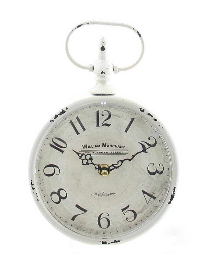 LB H&F Lilienburg Wanduhr Vintage Wanduhr Küchenuhr Lilienburg antik Shabby Chic Design Wand Wohnzimmer Boho Wohnzimmeruhr Uhr Wand Küche Flur Dekouhr Taschenuhr Stil Design modern Metall Retro Wanddeko Nostalgie nostalgisch Antikstil Landhaus Hygge Scandi Industrie Industrial Used Look von LB H&F Lilienburg