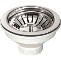 Lb Plast - Abfluss Ø114 mm in glänzender Ausführung für Küchenspülen l.b. Plast DS550 Chrom von LB PLAST