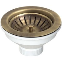 Lb Plast - Ablaufgarnitur Bronze Ø114 für Lochspüle Ø90 l.b. plast D550-70-PIR Bronze Lb Plast - Ablaufgarnitur Bronze Ø114 für Lochspüle Ø90 l.b. plast D550-70-PIR Bronze von LB PLAST