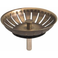 Antike Bronze Ersatzkorb für Küchenspülenabläufe l.b. Plast DC1158-PIR Bronze von LB PLAST